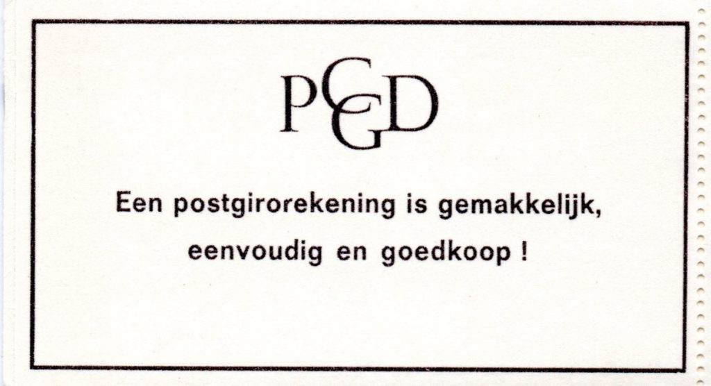 Pb6b tekst, uitgifte februari 1967.